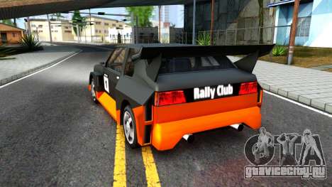 Rally Club для GTA San Andreas