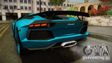 Lamborghini Aventador Itasha Rias Gremory для GTA San Andreas