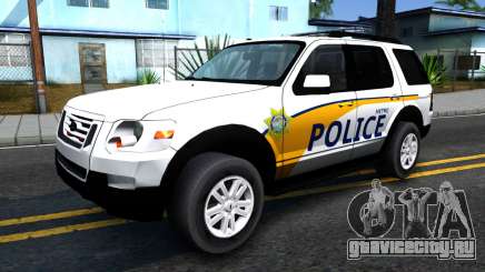 Ford Explorer Metro Police 2009 для GTA San Andreas