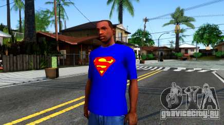 T-Shirt SuperMan для GTA San Andreas