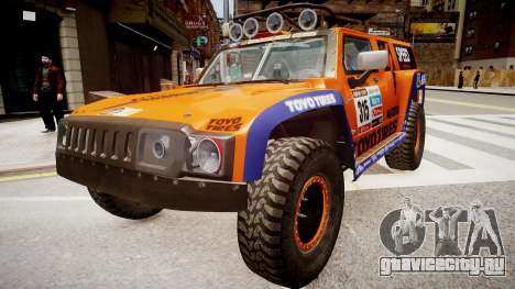 Hummer H3 Robby Gordon 2013 для GTA 4