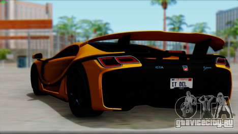Spania GTA Spano 2016 для GTA San Andreas
