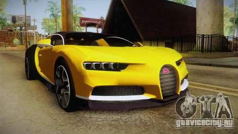 Bugatti Chiron 2017 v2 для GTA San Andreas