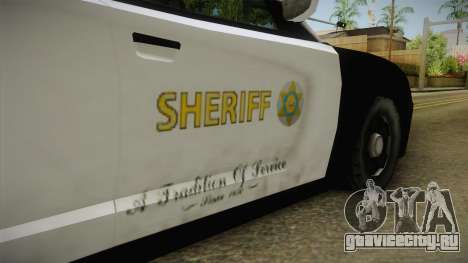 Dodge Charger Sheriff для GTA San Andreas