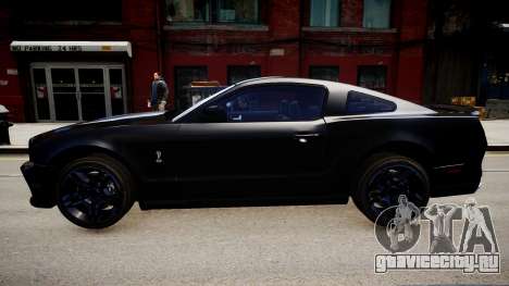 Ford Mustang Shelby GT500 2010 для GTA 4