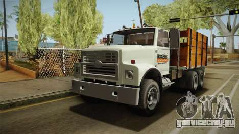 GTA 5 Vapid Scrap Truck Cleaner v2 для GTA San Andreas