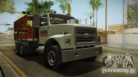 GTA 5 Vapid Scrap Truck Cleaner v2 для GTA San Andreas