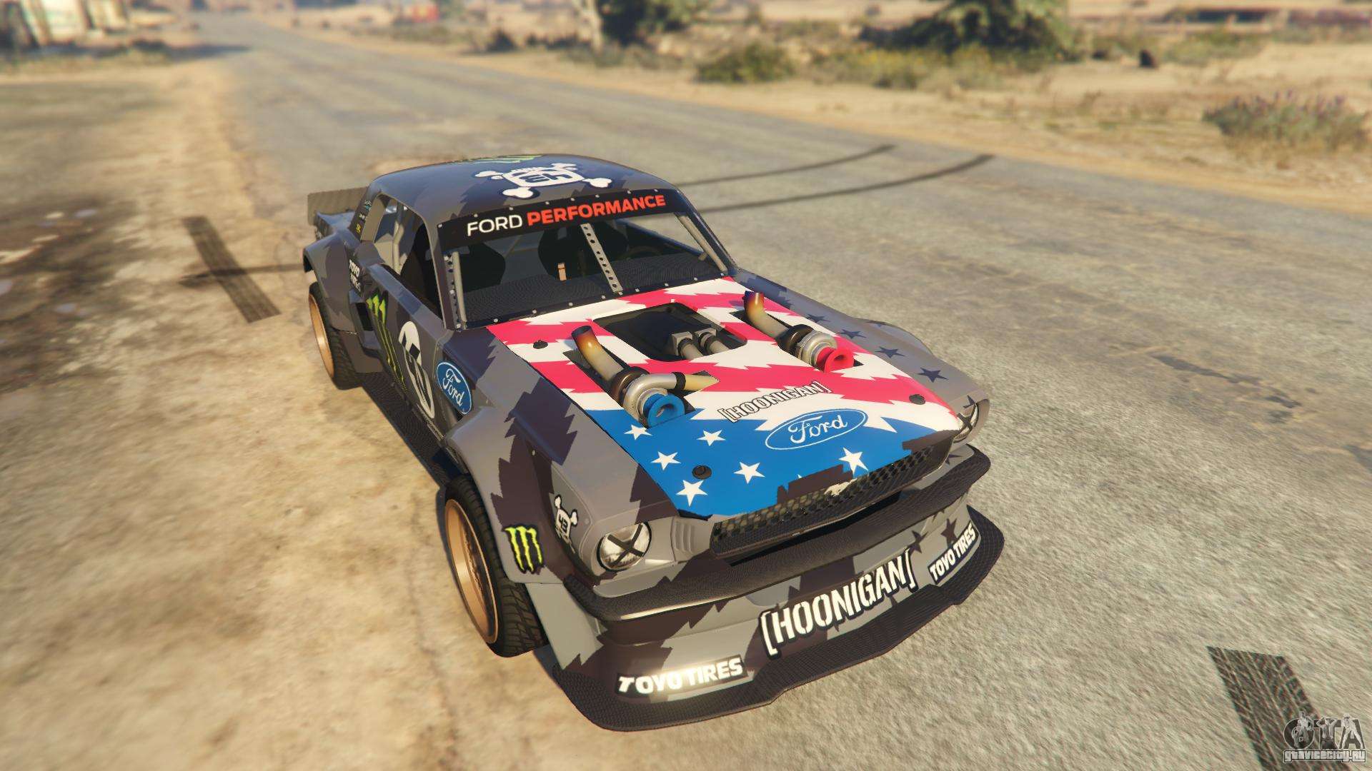 GTA 5 Ford Mustang 1965 RTR Hoonicorn V2 [Add-On / Replace ...