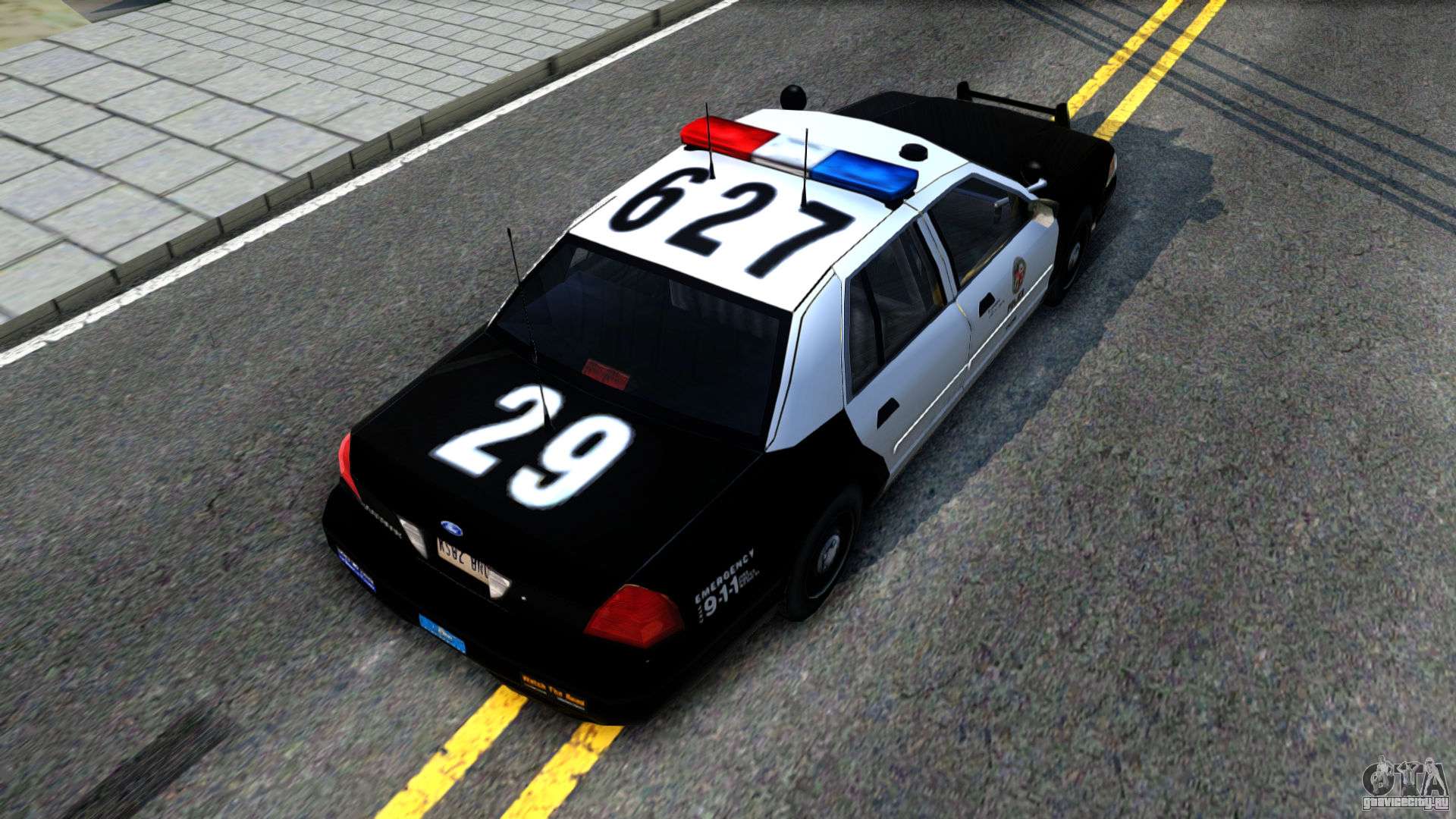 Ford Crown Victoria Police для GTA San Andreas