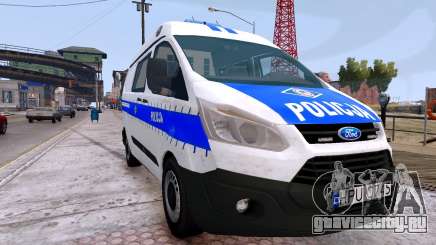 Ford Transit Polish Police 2015 для GTA 4