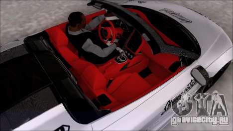 Audi R8 Spyder 5.2 V10 Plus LB Walk DiCe для GTA San Andreas