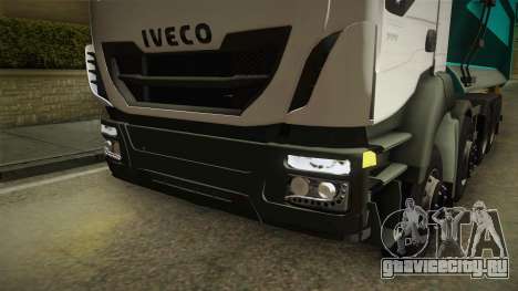 Iveco Trakker Hi-Land Dumper 8x4 v3.0 для GTA San Andreas