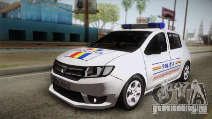 Dacia Sandero 2016 Romanian Police для GTA San Andreas