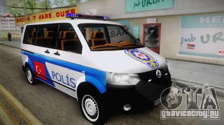 Volkswagen Transporter Turkish Police для GTA San Andreas