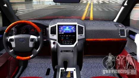 Toyota Land Cruiser 200 2016 для GTA San Andreas