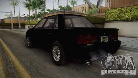 GTA 5 Vulcar Ingot Sedan для GTA San Andreas