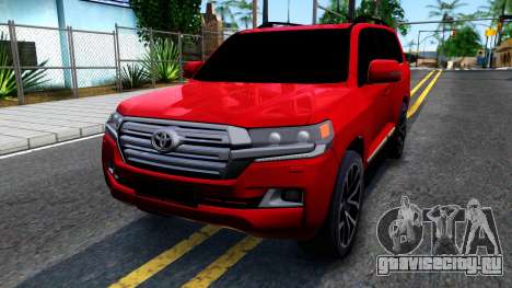 Toyota Land Cruiser 2016 для GTA San Andreas
