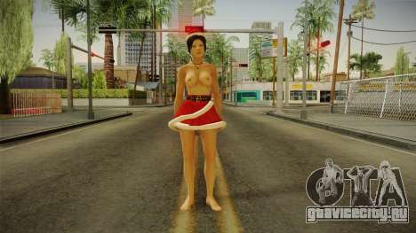 Lara 2013 Xmas Topless для GTA San Andreas