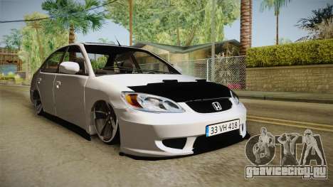 Honda Civic İ-Vtec для GTA San Andreas