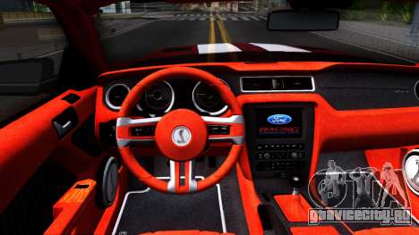 Ford Mustang Shelby GT500 2013 v1.0 для GTA San Andreas