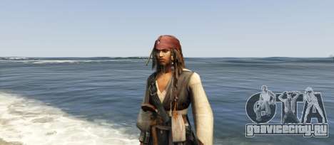 Captain Jack Sparrow 1.0 для GTA 5