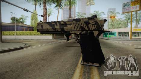 Desert Eagle Black Shark Camo для GTA San Andreas