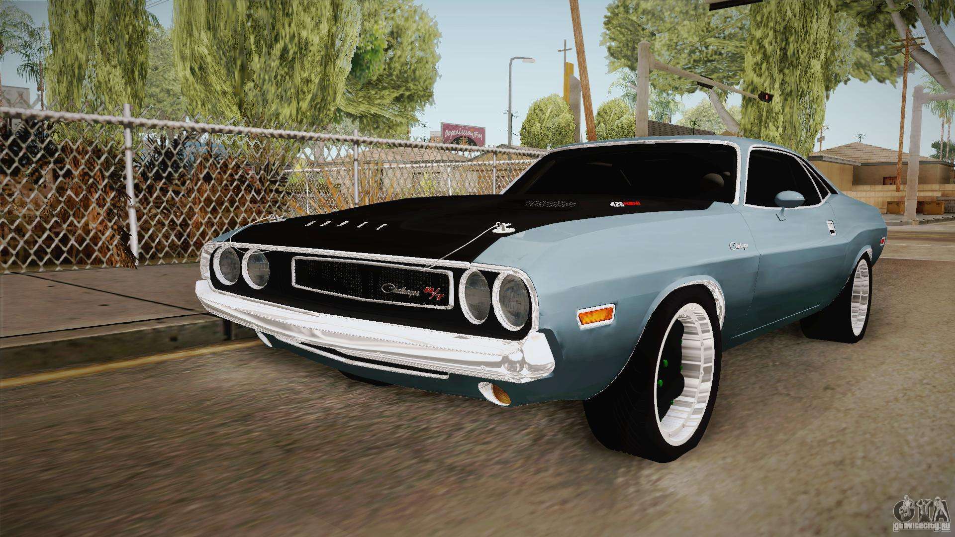 Dodge challenger 1970 для гта 5 фото 15