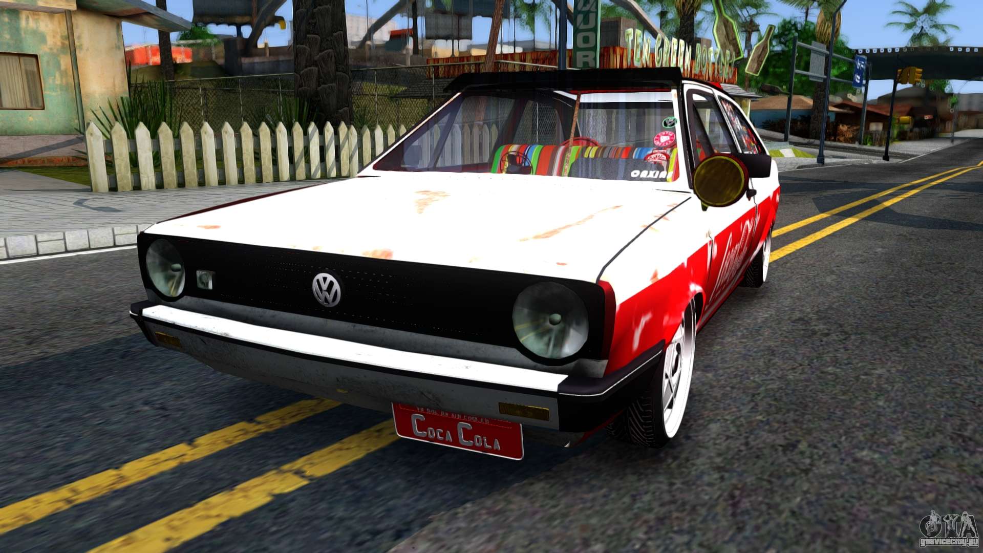 Volkswagen Gol Quadrado Marlboro para GTA San Andreas