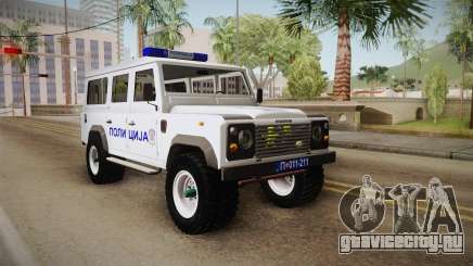 Land Rover Defender 110 Полиција для GTA San Andreas