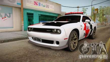 Dodge Challenger Hellcat 2012 PMSP для GTA San Andreas