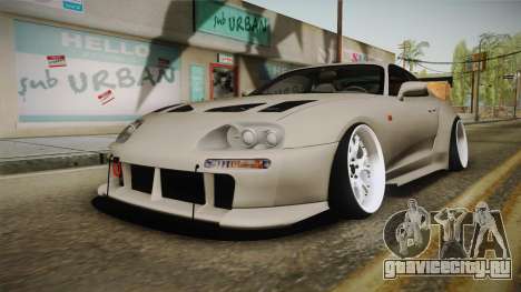 Toyota Supra Widebody для GTA San Andreas