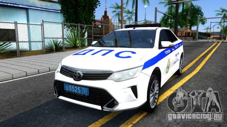 Toyota Camry Russian Police для GTA San Andreas