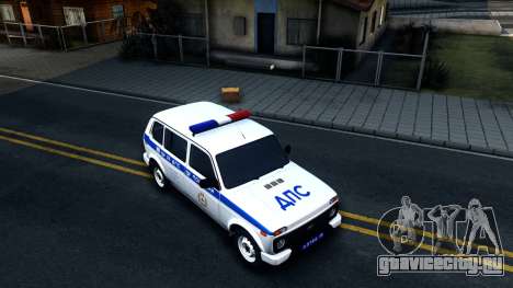 Lada 4x4 21310-59 Urban 2016 Russian Police для GTA San Andreas