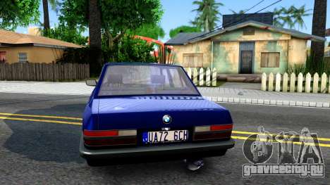 BMW E28 525e для GTA San Andreas