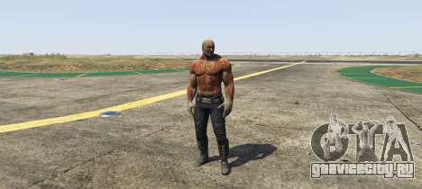 Drax Guardians of the Galaxy для GTA 5