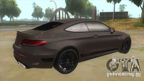 Mercedes-Benz C63S AMG Coupe 2017 для GTA San Andreas