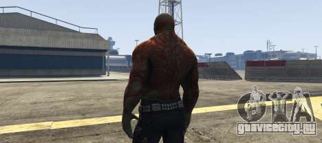 Drax Guardians of the Galaxy для GTA 5