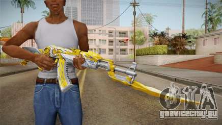 Cross Fire - AK-47 Beast Noble Gold v2 для GTA San Andreas