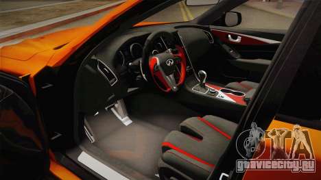 Infiniti Q50 Eau Rouge 2014 для GTA San Andreas