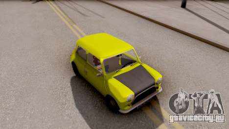 Mini Cooper 1300 Mr Bean для GTA San Andreas