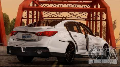 Infinity Q50 v1.5 для GTA San Andreas