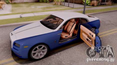 Rolls-Royce Wraith v2 для GTA San Andreas