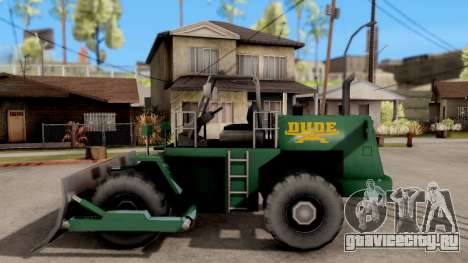 Paintable Dozer для GTA San Andreas