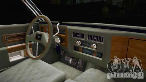 Cadillac Fleetwood Brougham Low Rider 1980 для GTA San Andreas