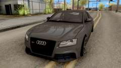 Audi RS5 серебристый для GTA San Andreas