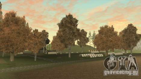 Behind Space Of Realities Lost And Damned Autumn для GTA San Andreas