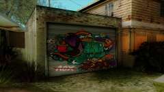 Граффити на гараже для GTA San Andreas