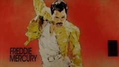 Freddie Mercury Art Wall для GTA San Andreas