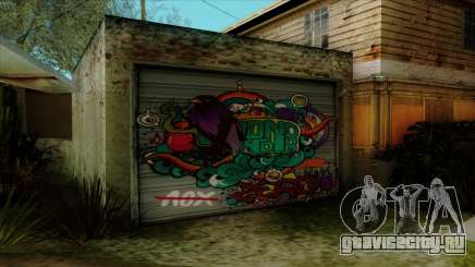 Граффити на гараже для GTA San Andreas