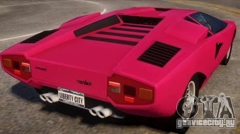 Lamborghini Countach LP400 1974 для GTA 4